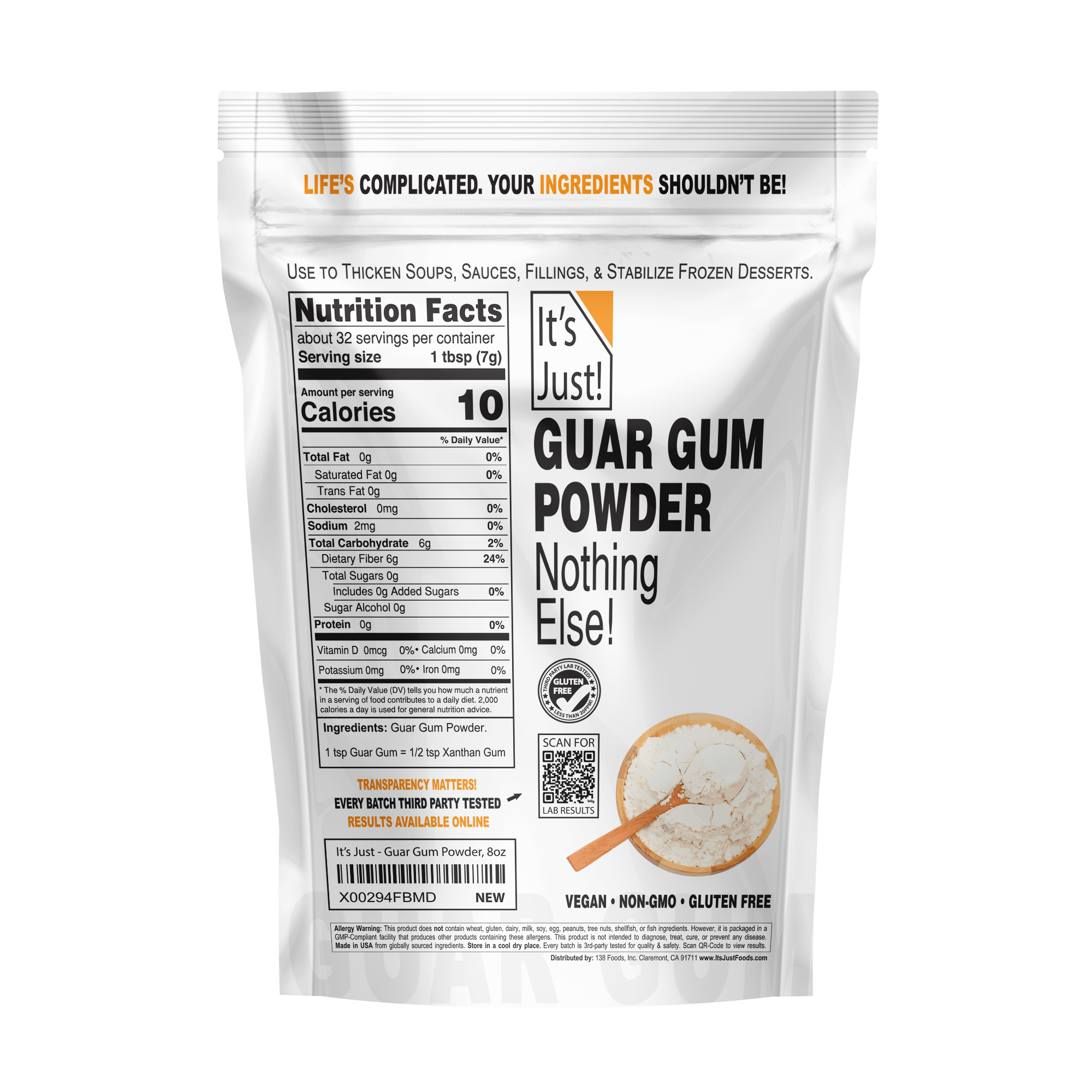 It's Just! - Guar Gum Powder