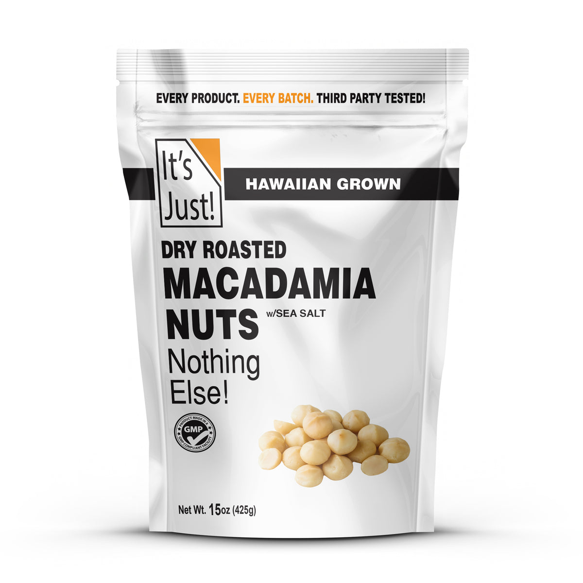 It's Just! - Macadamia Nuts Dry Roasted w/Sea Salt