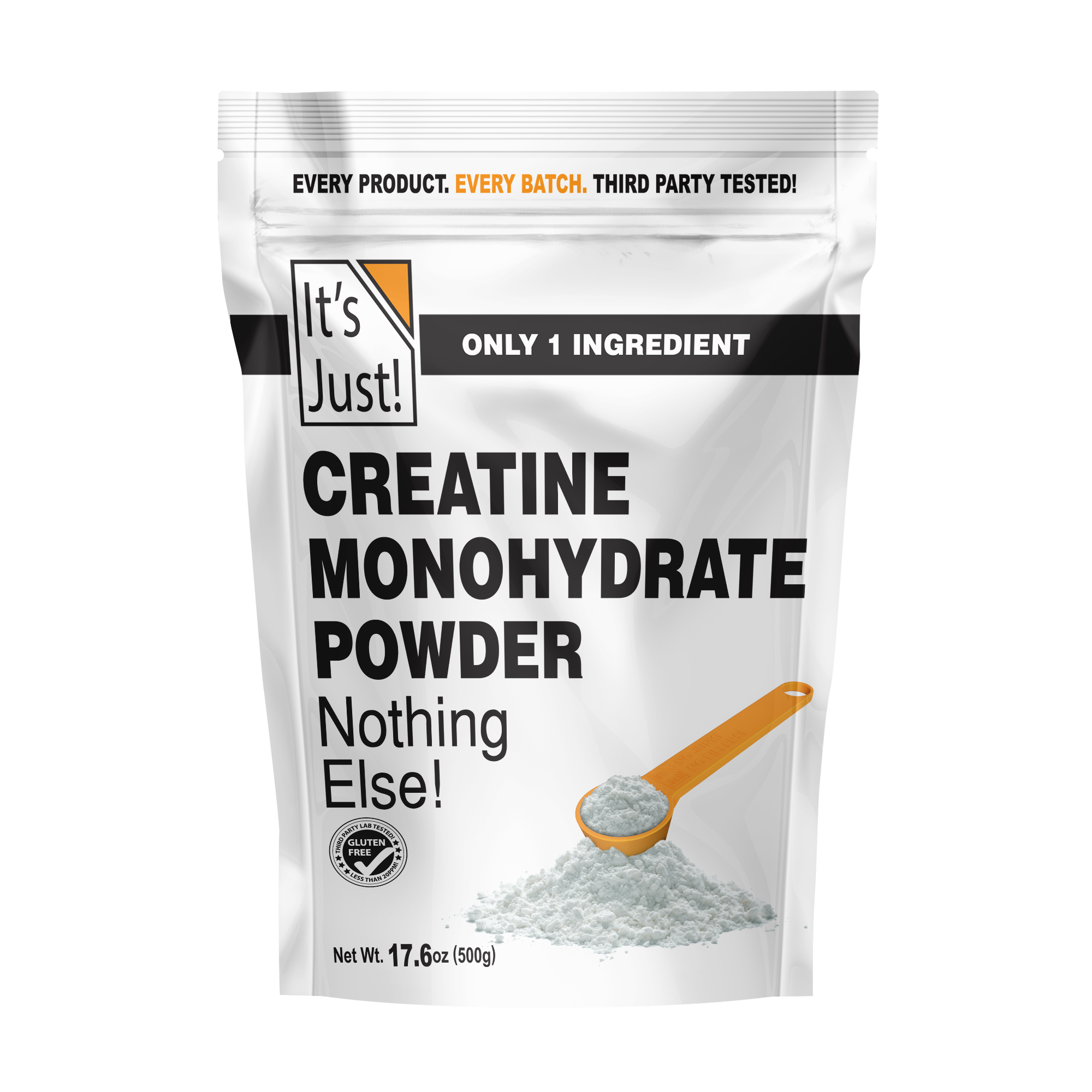 It's Just! - Creatine Monohydrate Powder, Made in USA