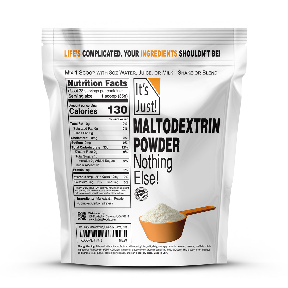 It's Just! - Maltodextrin Complex Carbs
