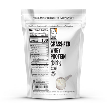 It's Just! - Grass-Fed Whey Protein Concentrate