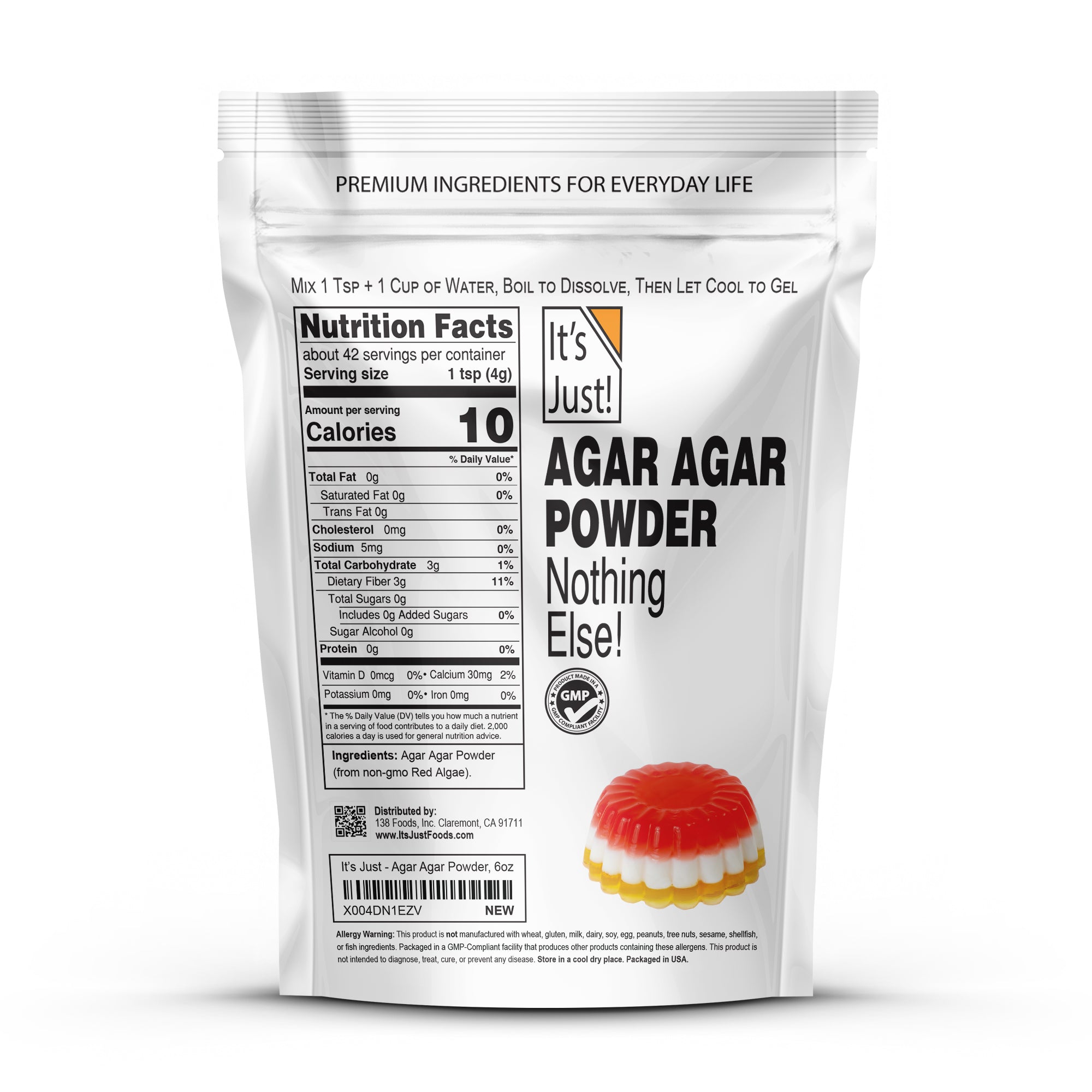 It's Just! - Agar Agar Powder