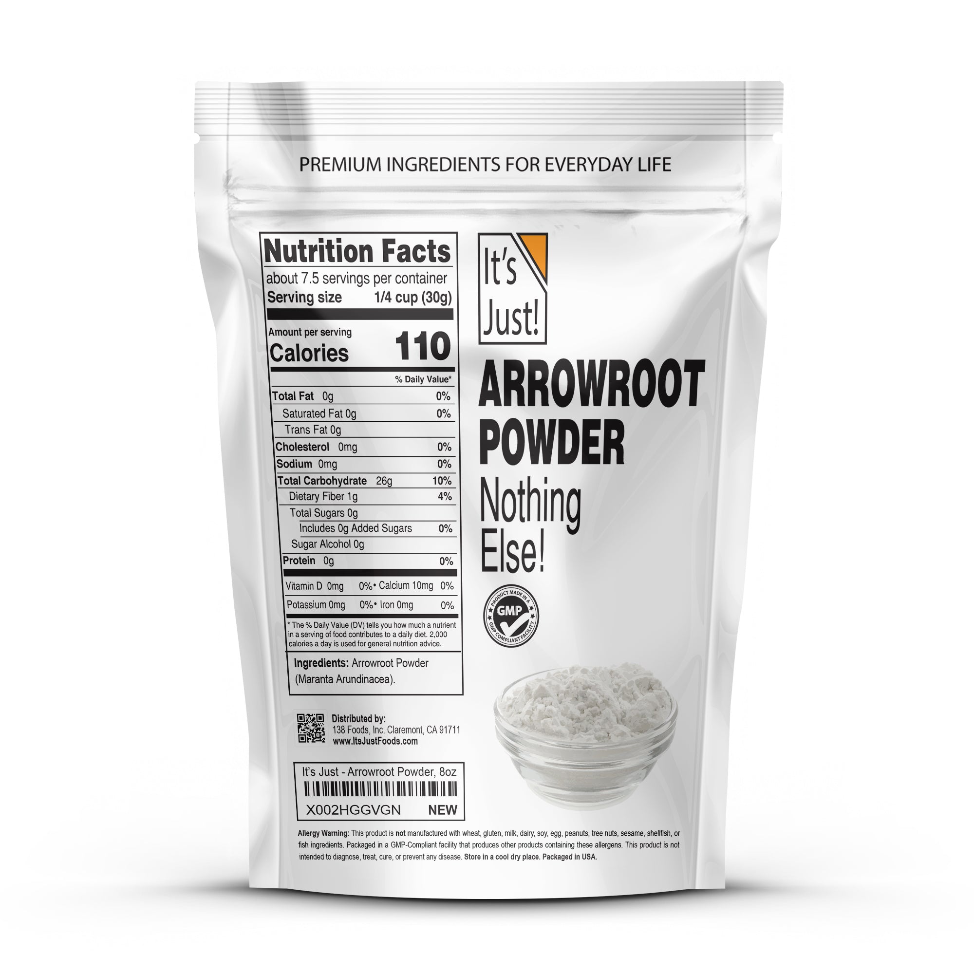 It's Just! - Arrowroot Powder