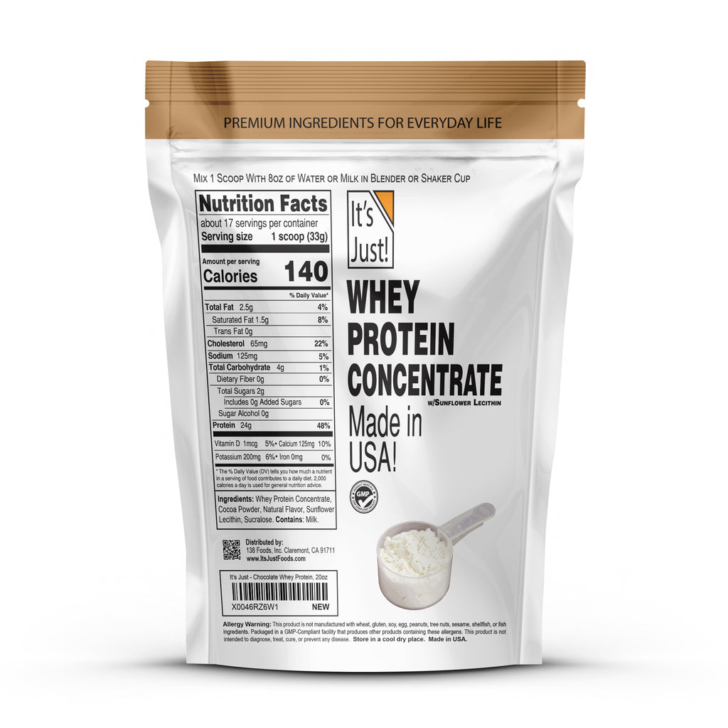 It's Just! - Whey Protein Concentrate, Chocolate