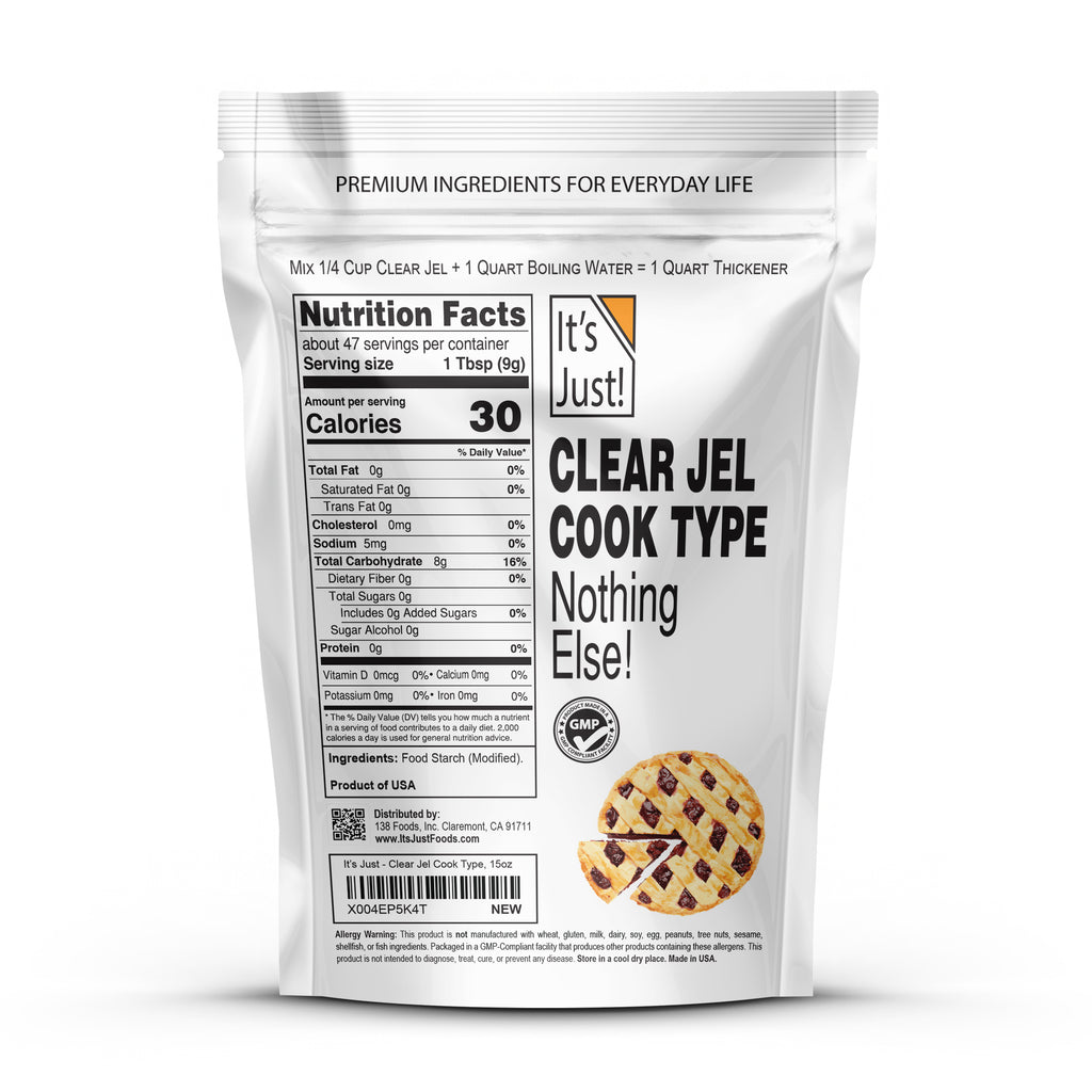 It's Just!	- Clear Jel Cook Type
