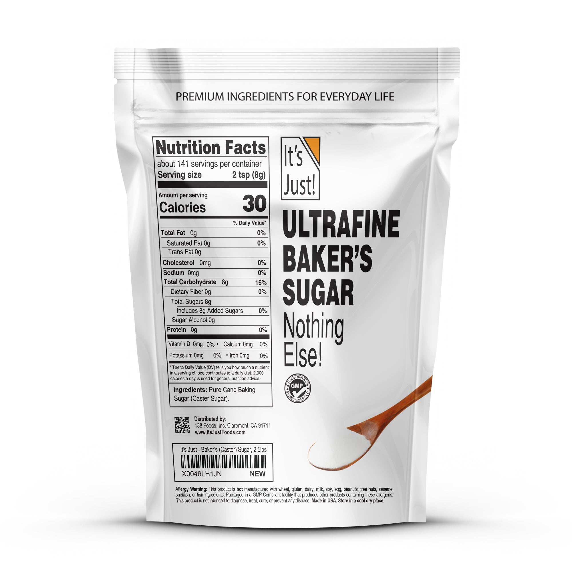 It's Just! - Ultrafine Baker's Sugar