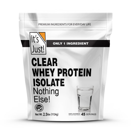 It's Just!	- Clear Whey Protein Isolate