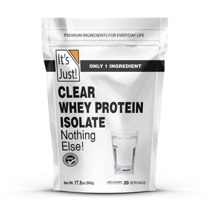 It's Just!	- Clear Whey Protein Isolate