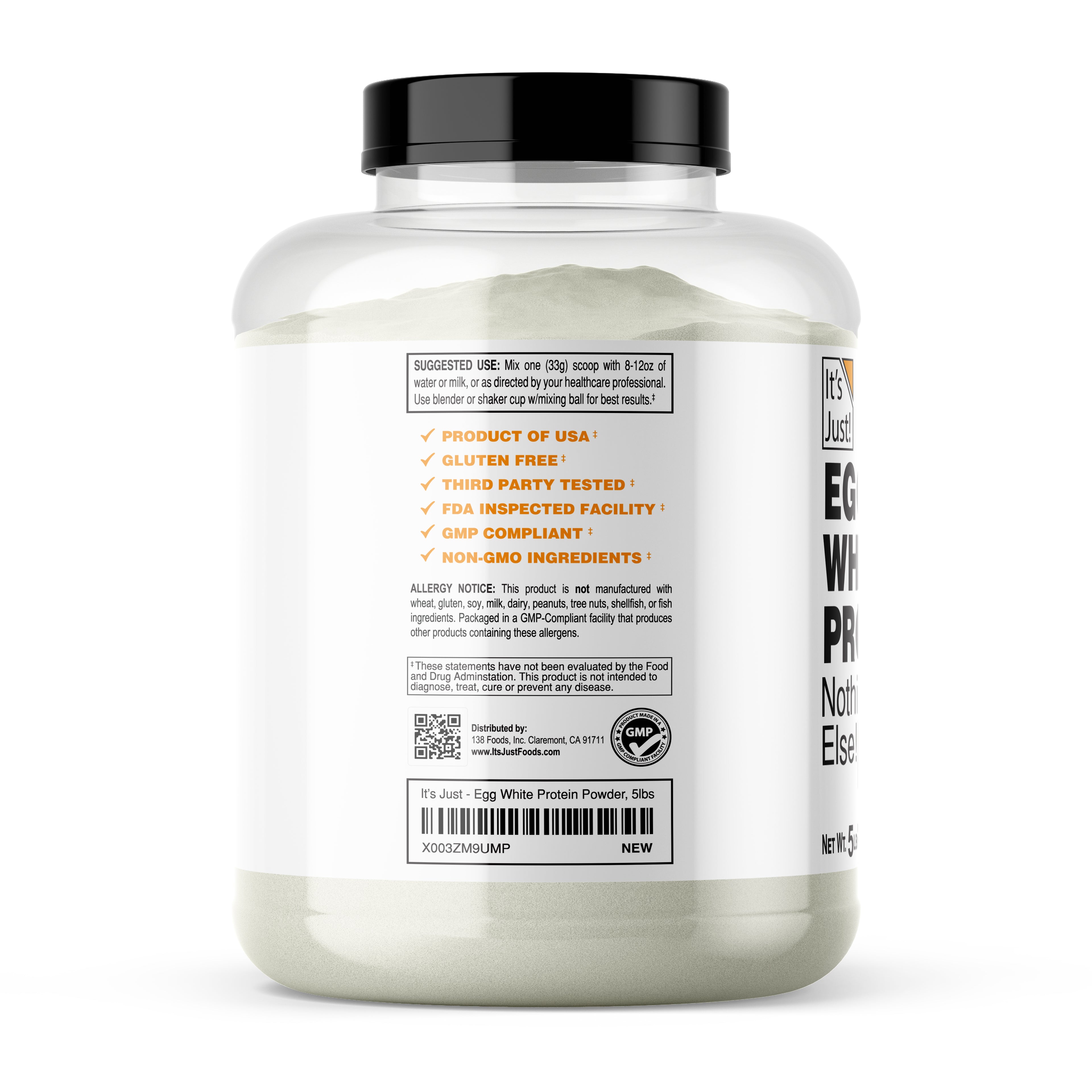 It's Just! - Egg White Protein