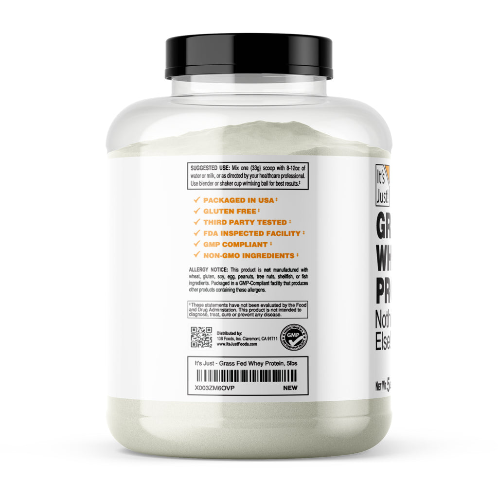 It's Just! - Grass-Fed Whey Protein Concentrate