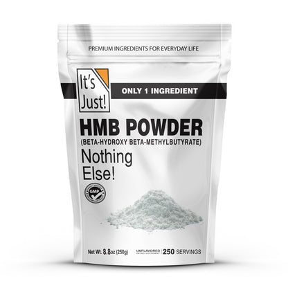 It's Just! - HMB (Beta-Hydroxy Beta-Methylbutyrate) Powder