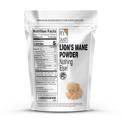 It's Just! - Lion's Mane Powder