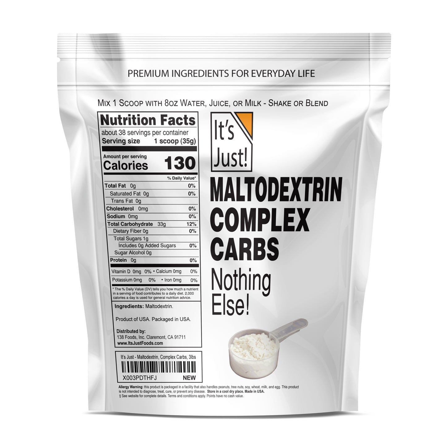 It's Just! - Maltodextrin Complex Carbs
