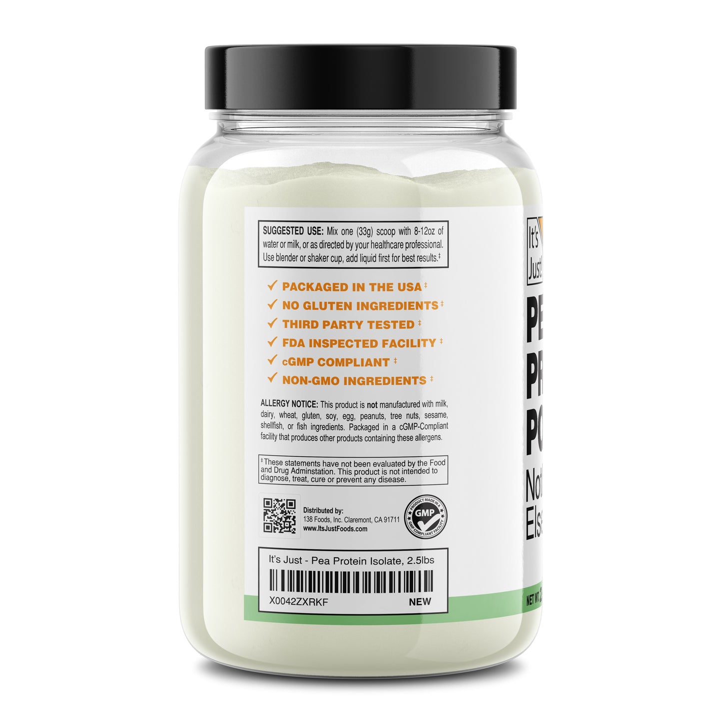 It's Just! - Pea Protein Isolate
