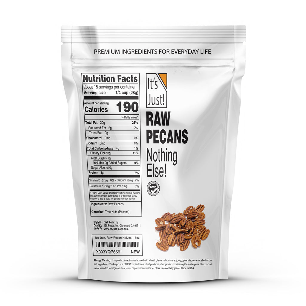 It's Just! - Raw Pecans