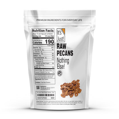 It's Just! - Raw Pecans