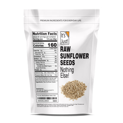It's Just! - Raw Sunflower Seeds