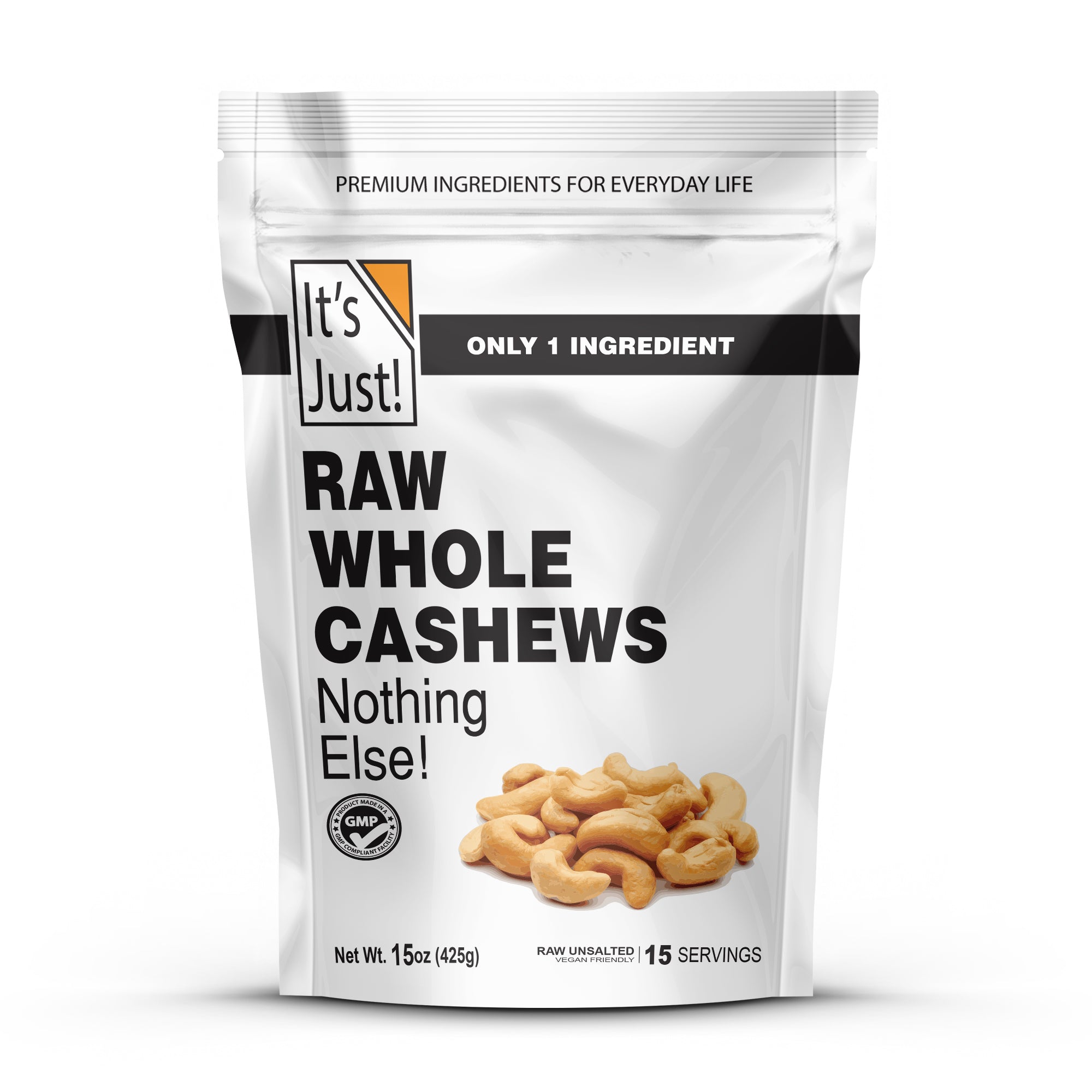 It's Just! - Raw Whole Cashews