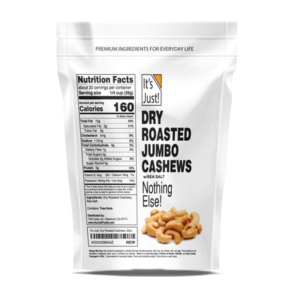 It's Just! - Dry Roasted Cashews
