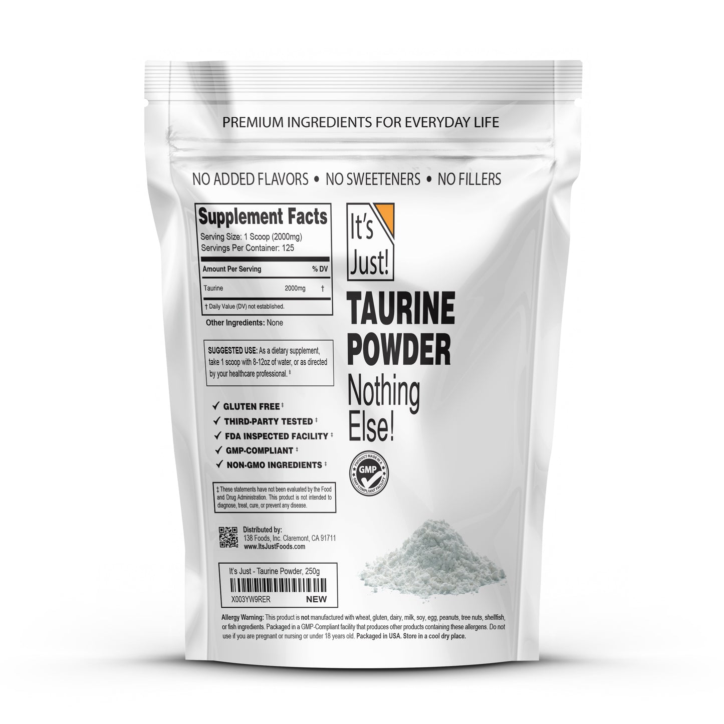 It's Just! - Taurine Powder
