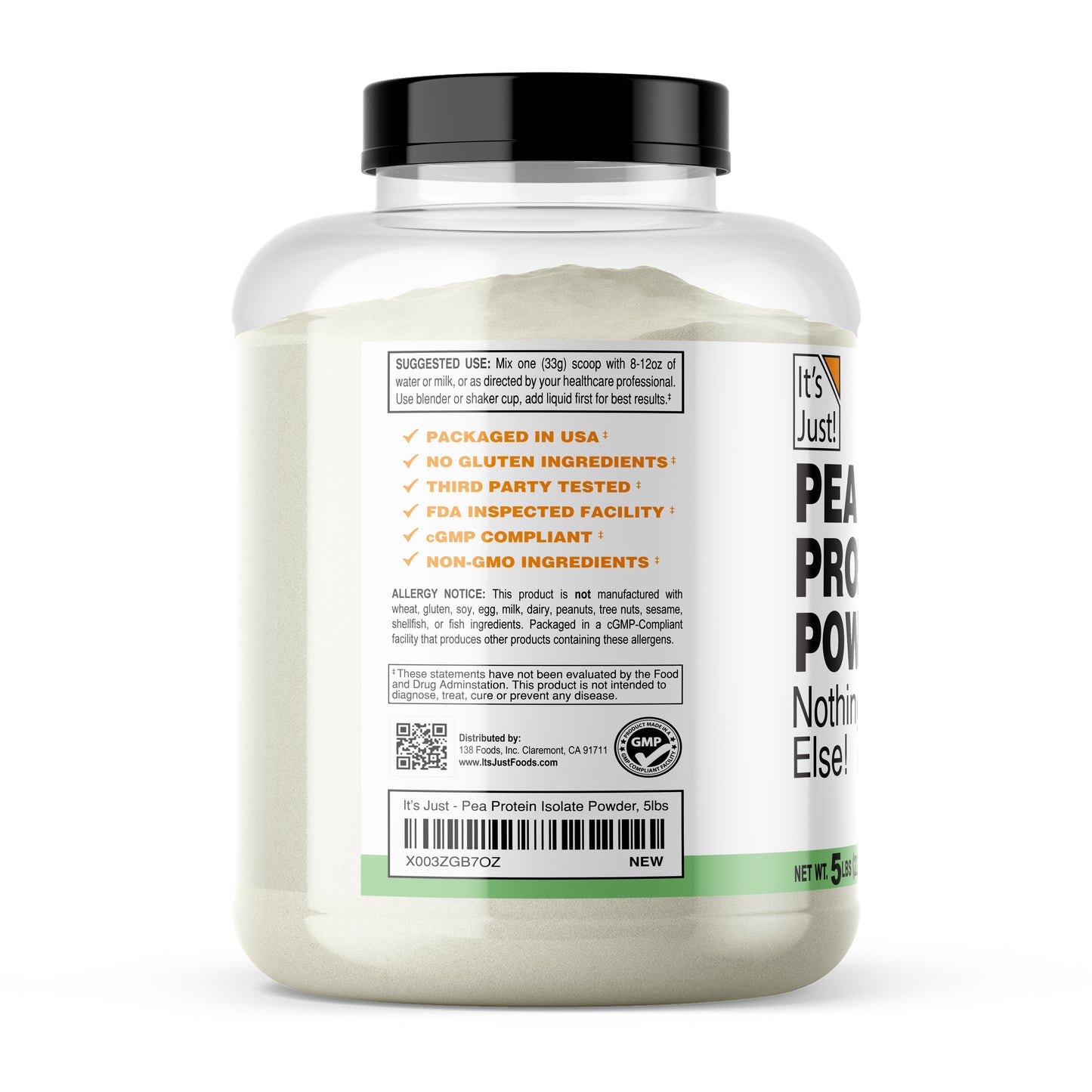 It's Just! - Pea Protein Isolate