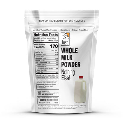 It's Just! - Whole Milk Powder