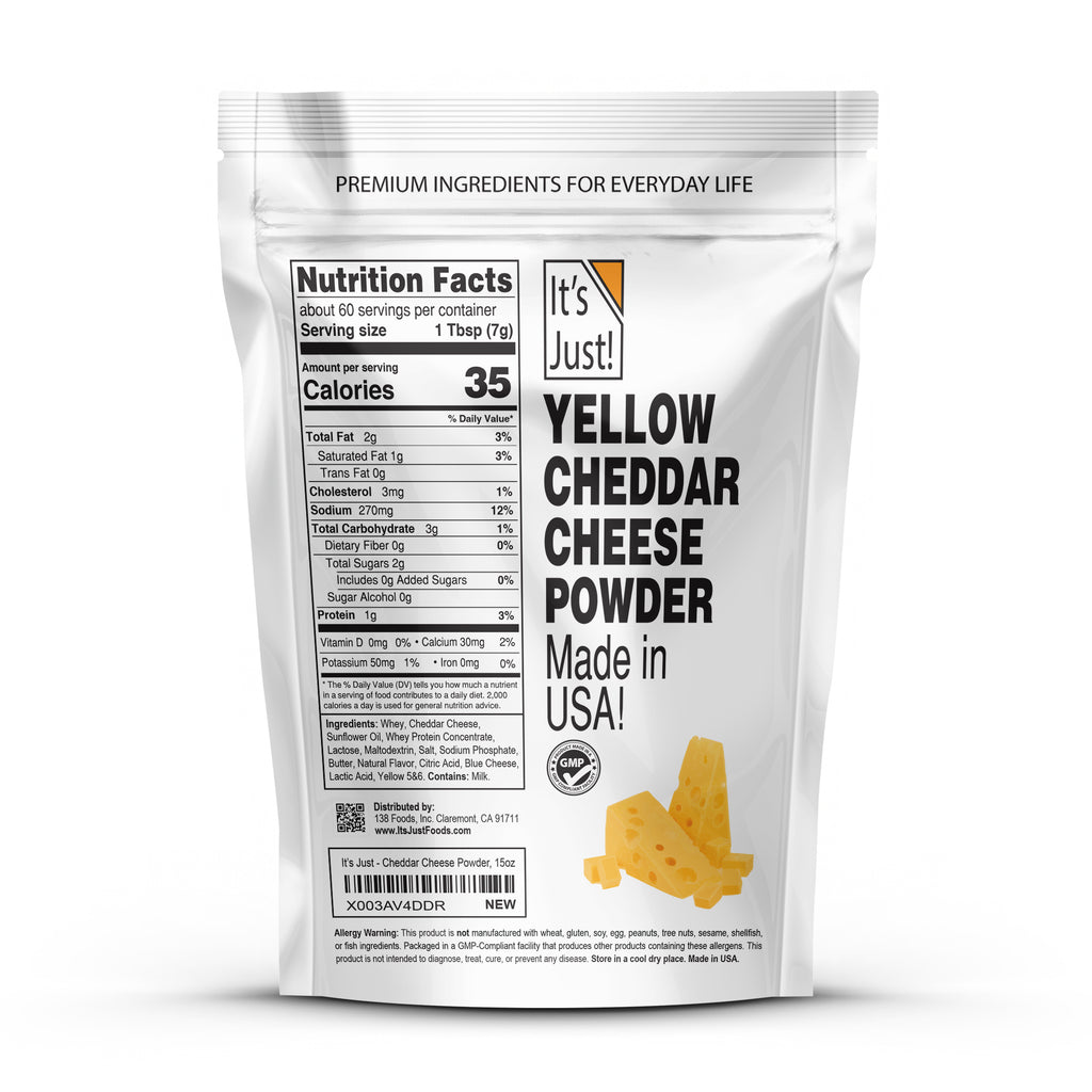 It's Just! - Yellow Cheddar Cheese Powder