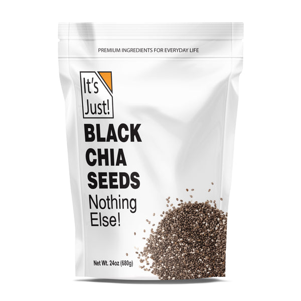 It's Just - Black Chia Seeds, 24oz