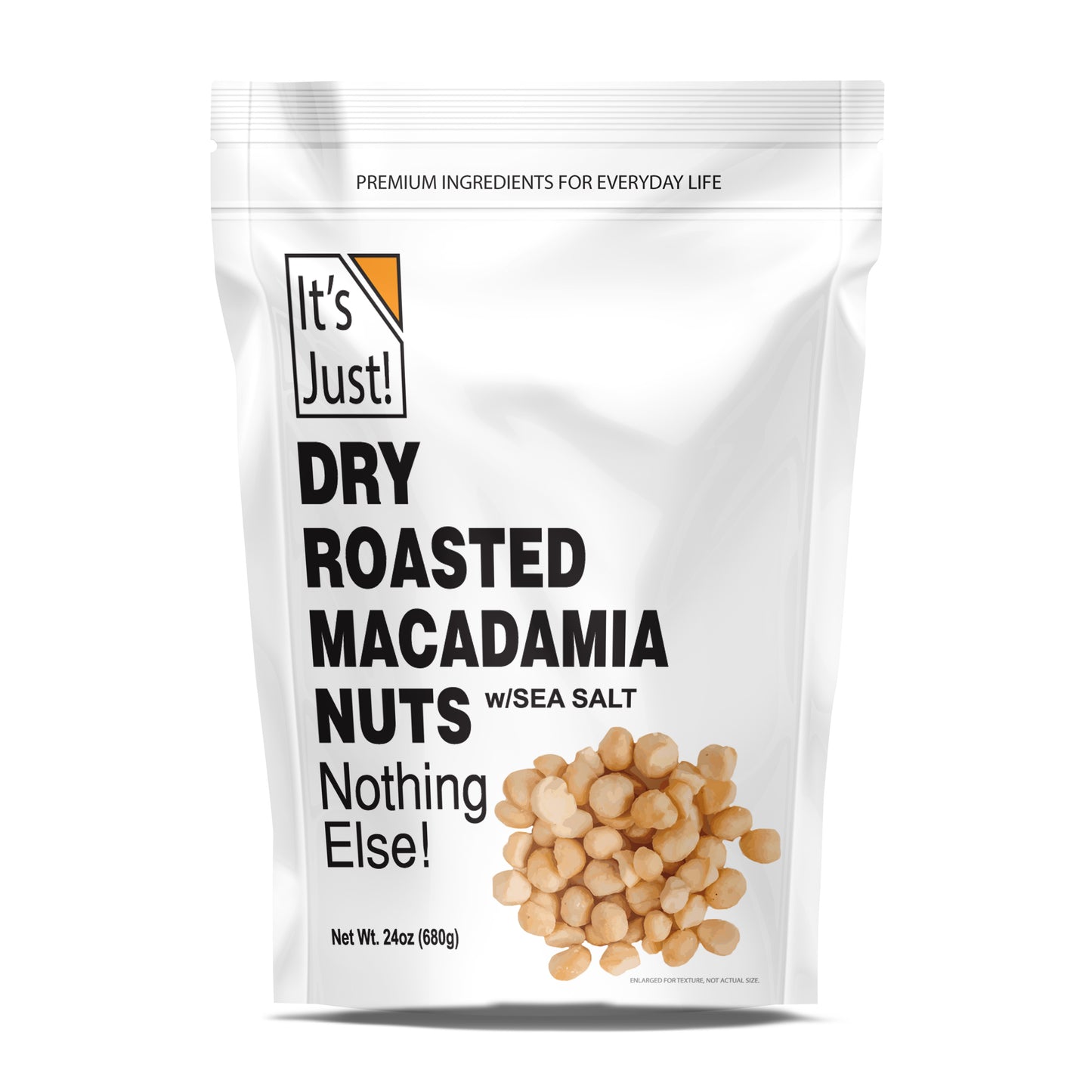 It's Just! - Macadamia Nuts Dry Roasted w/Sea Salt