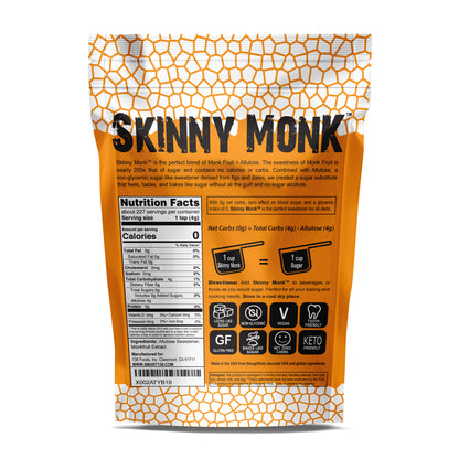 Skinny Monk Sweetener (Granular) - 138 Foods, Inc